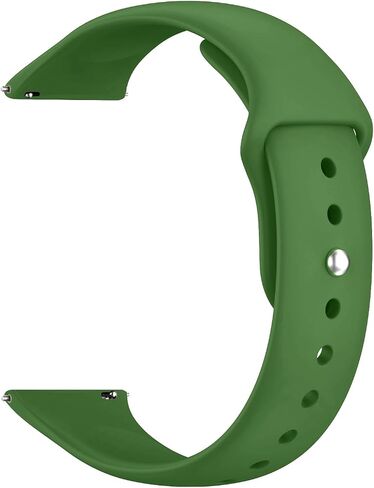 سوار ساعة Sundara 18 مم 19 مم 20 مم 22 مم من السيليكون متوافق مع Garmin/ID205L/Galaxy/Huawei/Amazfit/Coros سوار معصم بديل رياضي ناعم للجنسين in Kuwait