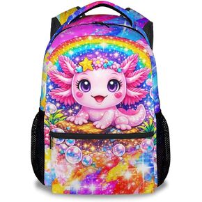 Toddler Backpack for Girls Cat School Bag - Kindergarten Bookbag for Kids, Water Resistant Daypack for Elementary Students (17 Inch) in Saudi Arabia