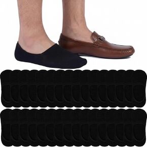 16 Pairs Mens No Show Socks Non Slip Low Cut Cotton Socks Casual Invisible Thin Sock for Loafer Flat Boat in Kuwait