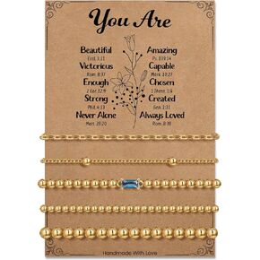 Healing Energy Bracelet Gifts for Women: Natural Stone Spiritual Golden Abundance & Protection Bracelet - Birthday Mothers Day Christmas Day Gifts for Women Friends Sister Daughter Mom in Saudi Arabia