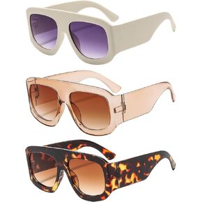 Y2K Oversized Aviator Large Big Frame Designer Trend Fashion Summer Party Sunglasses for Unisex Women Men UV400 in Saudi Arabia