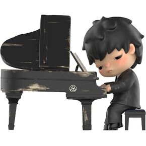 POP MART Hirono The Pianist Figure Figurine, 3.15 inches Height, Toys for Modern Home Decor, Collectible Toy Set for Desk Accessories in Kuwait
