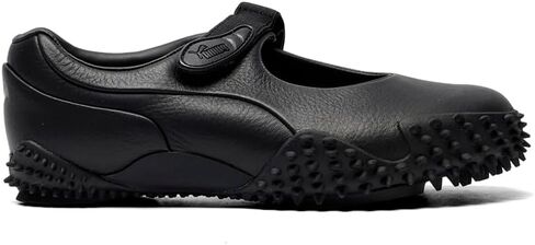 PUMA Womens Mostro Fey Leather Slip On Sneakers Shoes Casual - Black in Kuwait