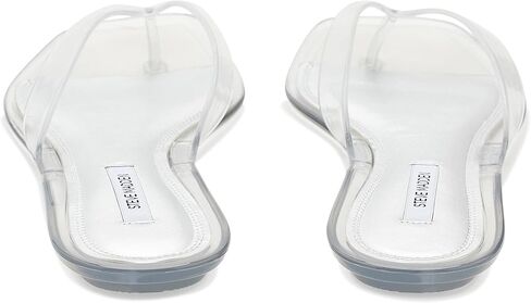 Steve Madden, Women's, Trella, Clear Jelly, 10, Medium in Kuwait