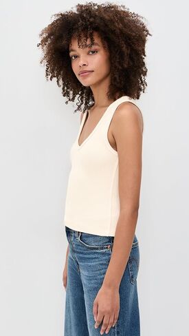 قميص نسائي من Perfectwhitetee برقبة على شكل حرف V in Kuwait