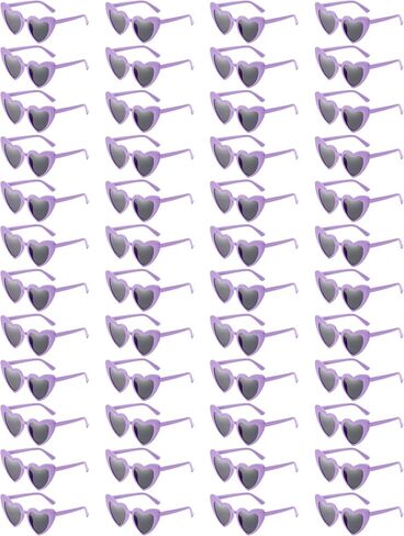 Wholesale 48 Pack Heart Shaped Sunglasses Bulk Wedding Gifts Bachelorette Bridal Party Favors for Guests Reception in Saudi Arabia