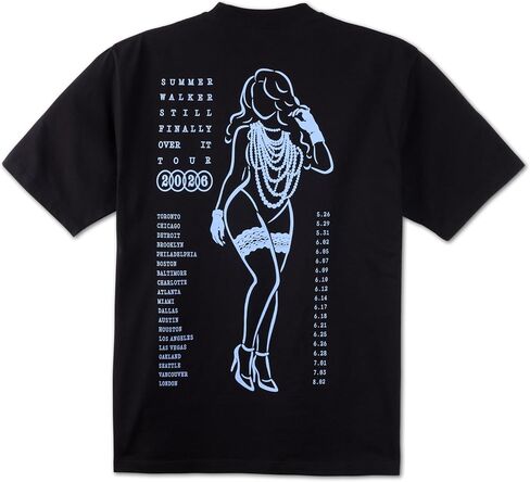 Summer Walker Official Tour Dateback T-Shirt in Kuwait