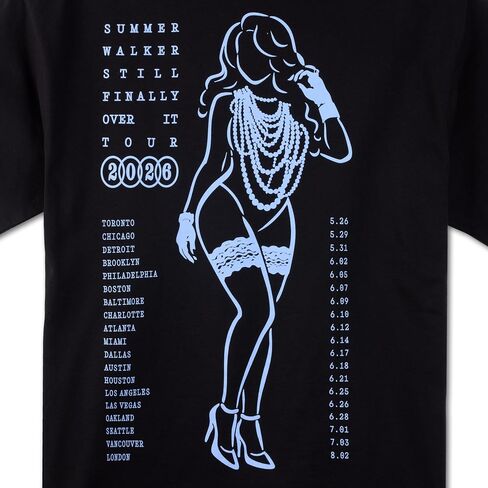 Summer Walker Official Tour Dateback T-Shirt in Kuwait
