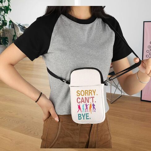 Zumba Dance Fitness Instructor Gift Sorry Can't Zumba Bye Crossbody Bag Zumba Lover Gift for Her in Kuwait