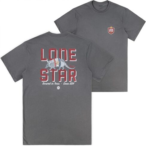 Dark Grey Armadillo Logo Tee by Hooey in Kuwait
