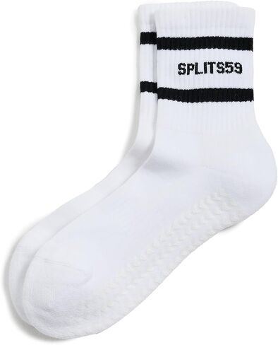 SPLITS59 Women's Logo Stripe Ankle Socks With Grip in Kuwait
