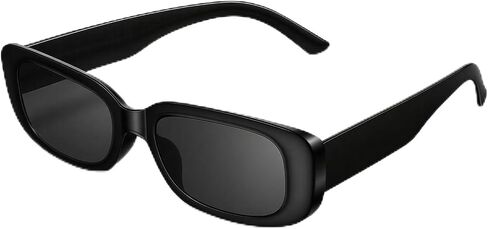 20 Pairs Small Rectangle Sunglasses Bulk, Black Frame Black Lens Retro 90s Style Sun Glasses Trendy Square Party Glasses for Women Men Bachelorette Party Favors Events in Saudi Arabia