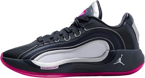 Luka 4 "Navidor Big Kids' Basketball Shoes (Dark Obsidian/Black/Pink Prime/Metallic Silver) in Kuwait