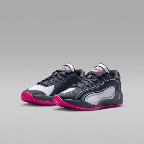 Luka 4 "Navidor Big Kids' Basketball Shoes (Dark Obsidian/Black/Pink Prime/Metallic Silver) in Kuwait