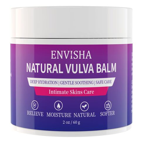 Vulva Moisturizing & Vulva Balm -Natural Organic Plant Extracts - Specifically Designed for Vulvar Dryness & Itching, Estrogen-Free Formula - Suitable for Menopause & Daily Care - 2 oz in Saudi Arabia