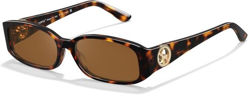CARFIA Chic Sunglasses Womens Trendy UV400 Protection, Retro Tortoiseshell Acetate,Rectangle Anti-Reflective Lenses Shades in Kuwait
