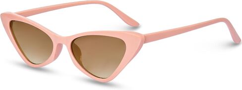 Cat Eye Sunglasses for Women Vintage Cateye Sun Glasses 90s Small Trendy Sunnies UV400 Protection in Kuwait