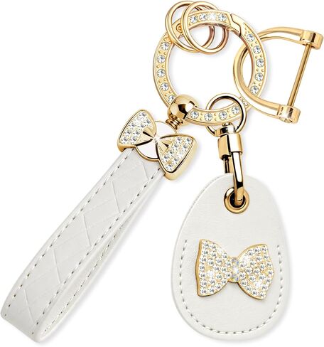 Keychain for Women, Lanyard with Water droplet Pouch Compatible with Airtag, for Car Key Access card Purse Bag in Saudi Arabia