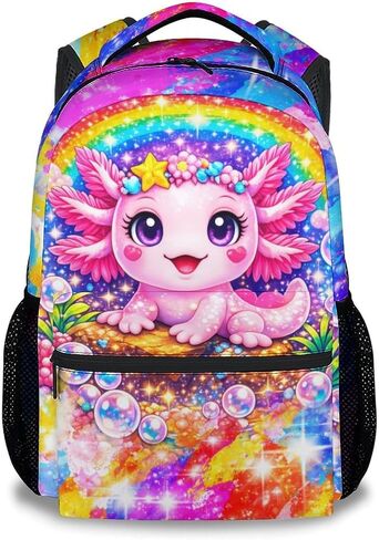 Toddler Backpack for Girls Cat School Bag - Kindergarten Bookbag for Kids, Water Resistant Daypack for Elementary Students (17 Inch) in Saudi Arabia