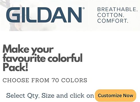 Gildan Unisex Softstyle Cotton T-Shirt, Adult Mens Tee, Multipack 1I3I6I10 Set of 10, L Multicolor in Kuwait