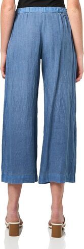 VELVET BY GRAHAM & SPENCER Women's Lola Woven Linen Pants, Indigo, X-Small in Saudi Arabia