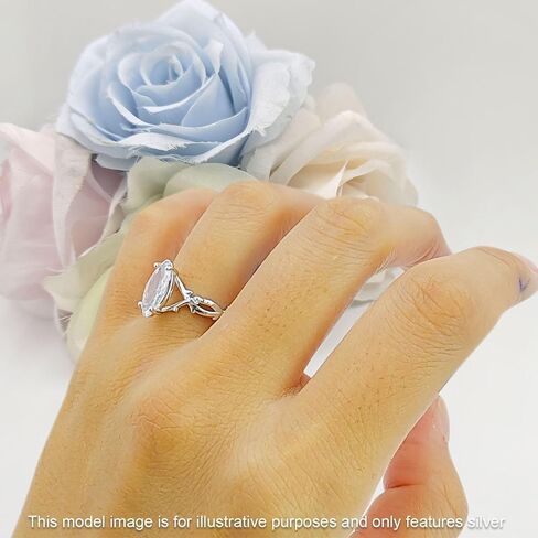 Art Deco Marquise Split Shank Infinity Twisted Vintage Style Cubic Zirconia Wedding Engagement Ring Solid 925 Sterling Silver in Saudi Arabia