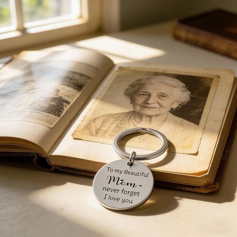Mom Birthday Gifts from Daughter or Son, Mom Keychain Gift, To My Beautiful Mom I Love You in Saudi Arabia