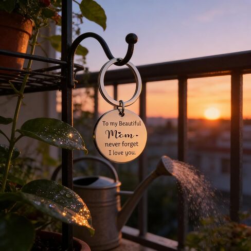 Mom Birthday Gifts from Daughter or Son, Mom Keychain Gift, To My Beautiful Mom I Love You in Saudi Arabia