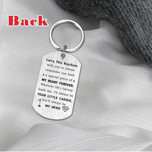 Golf Gifts for Uncle - Best Uncle by Par Golf Keychain - Christmas Gifts for Golfer Uncles in Saudi Arabia