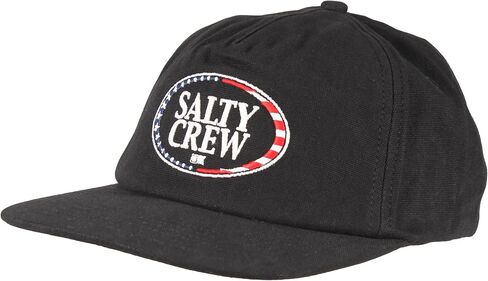 قبعة Snapback ذات إطار A من Salty Crew America - باللون الأسود in Kuwait