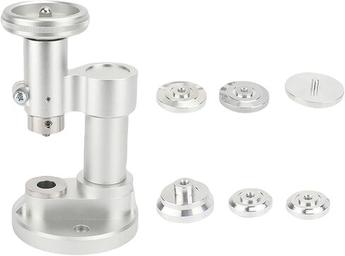 Watch Press Tool Set, E25 Screwed Watch Press Set Back Case Closer with 6 Dies for Watch Repair and Resizing in Kuwait