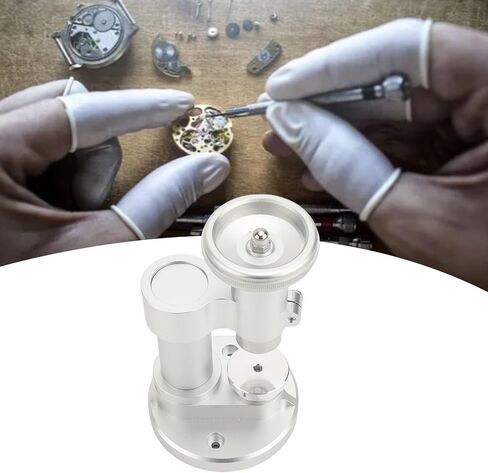 Watch Press Tool Set, E25 Screwed Watch Press Set Back Case Closer with 6 Dies for Watch Repair and Resizing in Kuwait