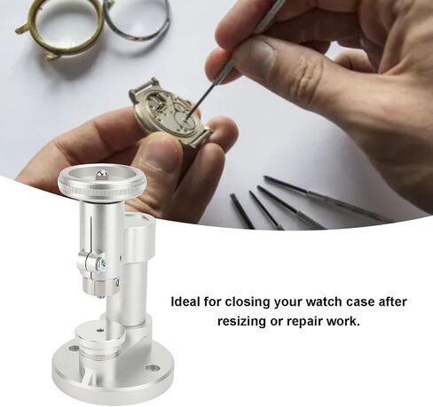 Watch Press Tool Set, E25 Screwed Watch Press Set Back Case Closer with 6 Dies for Watch Repair and Resizing in Kuwait
