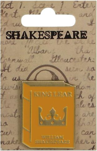 Pin Badge - Shakespeare (King Lear) in Saudi Arabia