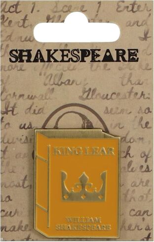 Pin Badge - Shakespeare (King Lear) in Saudi Arabia