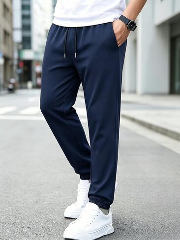 Men's Lightweight Sweatpants, Workout Athletic Jogger, Stretch Breathable Quick Dry Track Activewear Pants in Kuwait