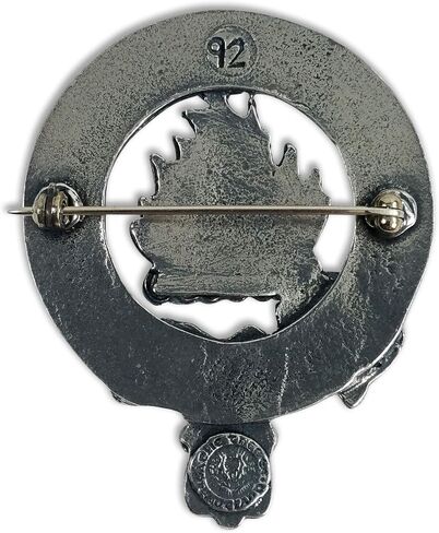 Mackenzie Scottish Family Clan Crest Badge/Brooch in Saudi Arabia