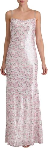 Lulus Petaluma Floral Sequin Maxi Women’s Sequin Evening Dress, Cocktail Party Dress, Formal & Prom Dress in Saudi Arabia