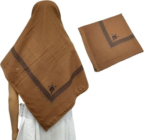 Large Cotton Shemagh Scarf Arabic Desert Scarf Headwrap for Men and Women 52inch Breathable and Comfortable Headcover in Saudi Arabia