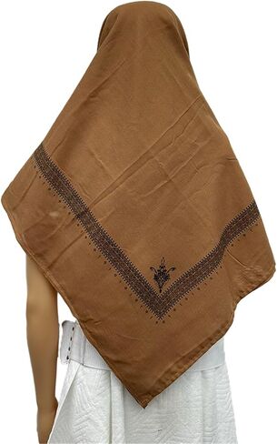 Large Cotton Shemagh Scarf Arabic Desert Scarf Headwrap for Men and Women 52inch Breathable and Comfortable Headcover in Saudi Arabia