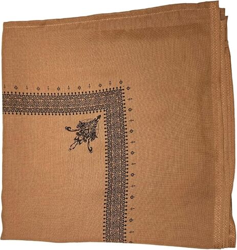 Large Cotton Shemagh Scarf Arabic Desert Scarf Headwrap for Men and Women 52inch Breathable and Comfortable Headcover in Saudi Arabia
