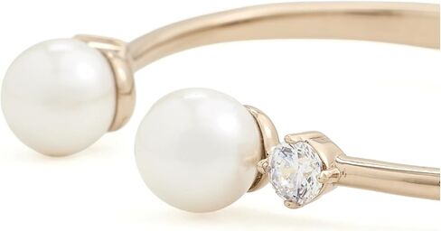 kate spade new york Pearls Of Wisdom Open Hinged Cuff in Kuwait