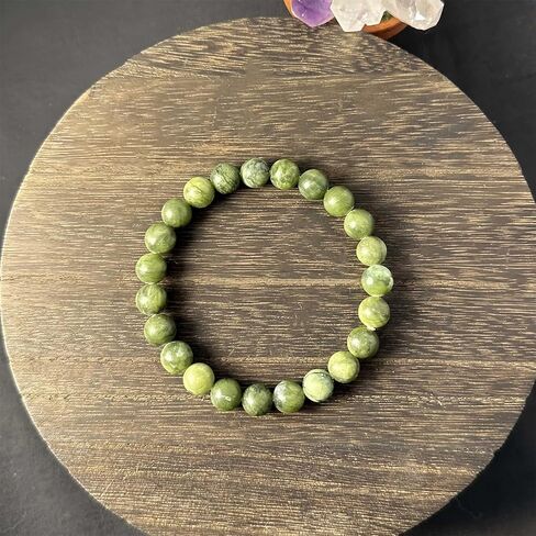 Beaded Stretch Bracelets for Women Southern Jade Bracelet for Wealth Eternal Happiness Jewelry Gift for Wealth Magnetism in Kuwait