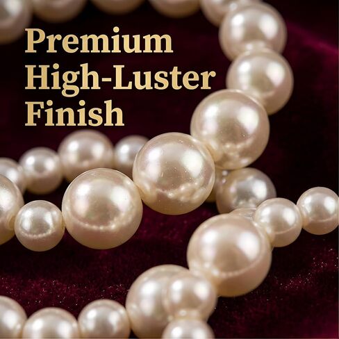 7Pcs Pearl Bracelets Set for Women, Chunky White Stretch Faux Pearl Stack Bangles, Layered Bracelet Jewelry for Wedding, Bridesmaid, Prom, Party, in Saudi Arabia
