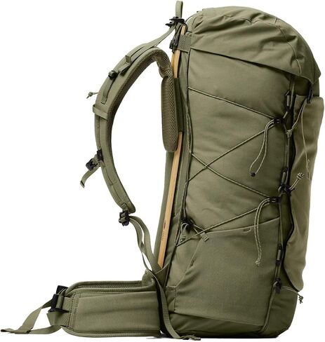 Fjällräven Kajka X-Latt 45 Trekking Backpack - Lightweight Expedition Pack, Adjustable Suspension - Hiking, Backpacking, Green, Medium/Large in Saudi Arabia