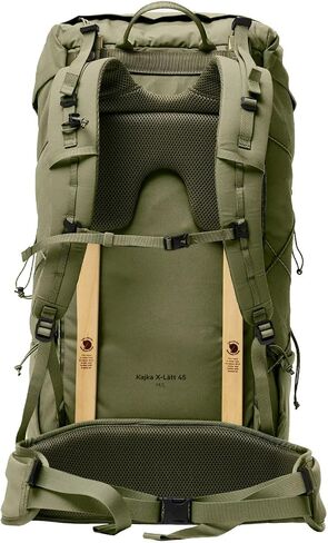 Fjällräven Kajka X-Latt 45 Trekking Backpack - Lightweight Expedition Pack, Adjustable Suspension - Hiking, Backpacking, Green, Medium/Large in Saudi Arabia