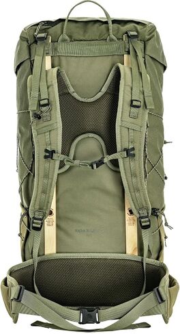 Fjällräven Kajka X-Latt 45 Trekking Backpack - Lightweight Expedition Pack, Adjustable Suspension - Hiking, Backpacking, Green, Medium/Large in Saudi Arabia
