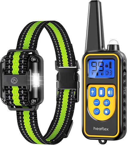 Dog Shock Collar with Remote, Dog Training Electric Collar, IPX8 Waterproof in Kuwait