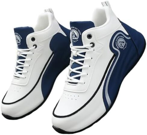 High Upper Basketball Shoes for Men Sneakers Breathable Sports Shoes Anti Slip in Kuwait