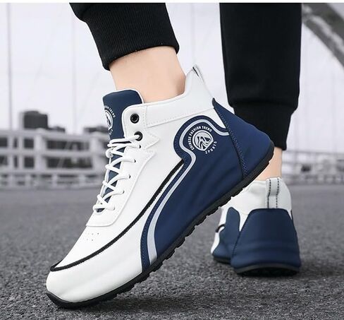 High Upper Basketball Shoes for Men Sneakers Breathable Sports Shoes Anti Slip in Kuwait